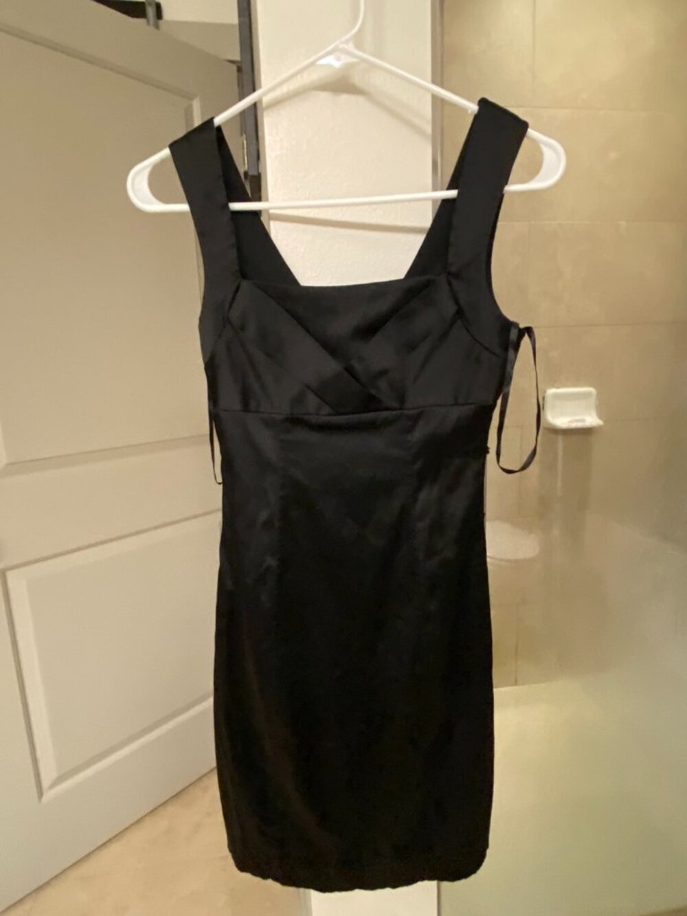 Charlotte Russe Womens Black Mini Dress Size Small